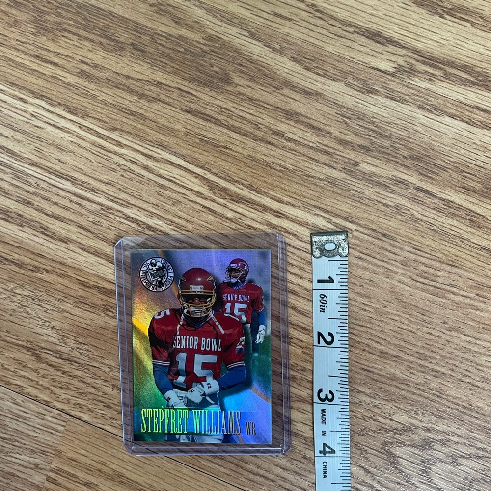 1996 draft pick football card